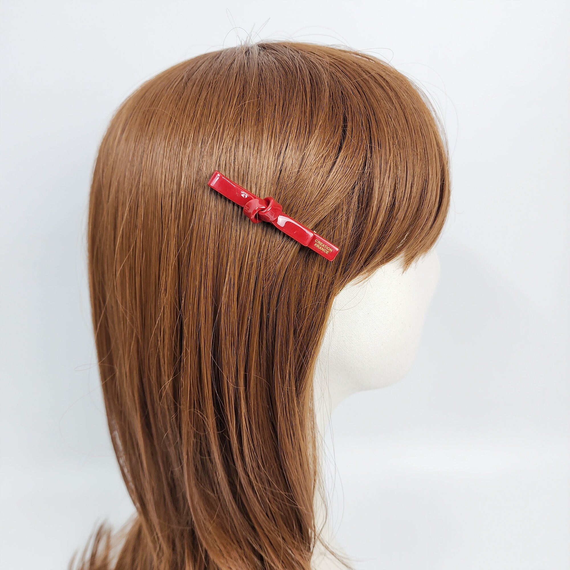 Leopard Knotted Hair Claw Clip (2.4 Inch) / Tortoise Shell French Hair Pin / Alligator Hair Clip for Woman