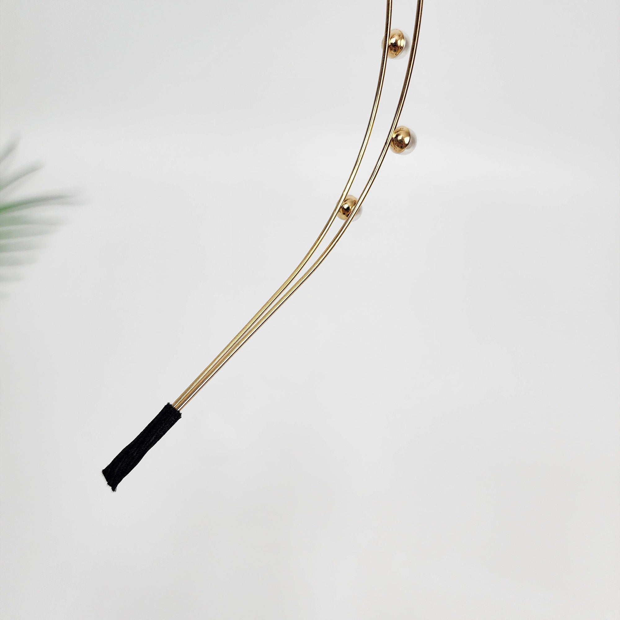 Two Wire Thin Headband with Pearl / Elegant Pearl Headband / Hair Accessories for Woman / Bridal Headband