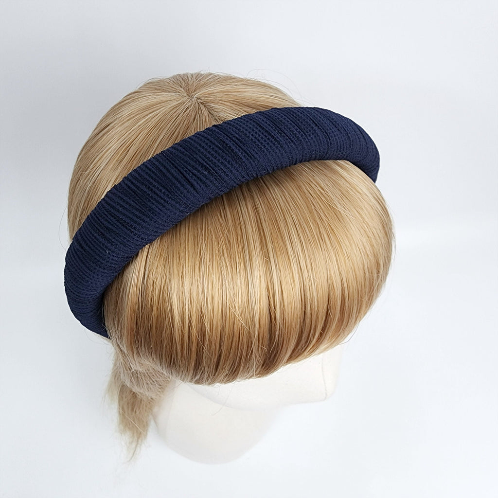 Amy Volume Wide Headband (1.2 Inch) / Fashionable Turban Bandanna / Hair Accessory for Woman