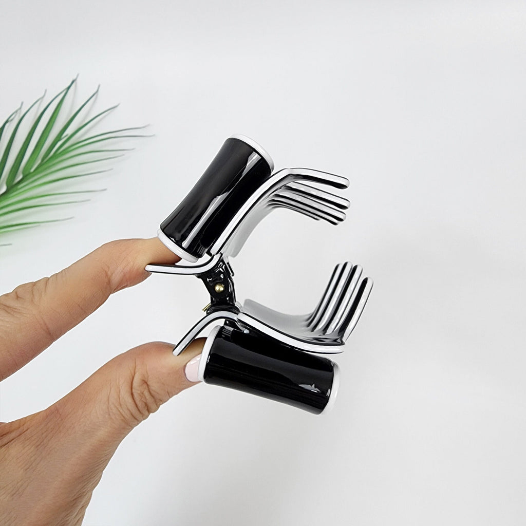 Pastel Color Large Bow Ribbon Hair Claw Clip (3.0 Inch) / Luxurious French Hair Pin / Hair Accessory for Woman