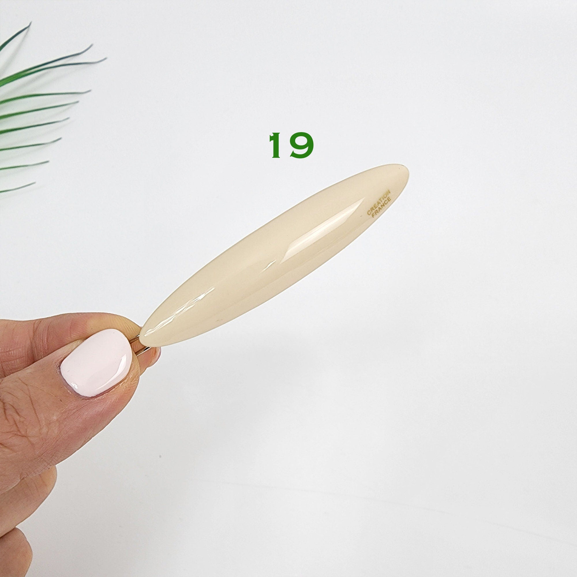 Leopard Oval Long Bobby Pin (2.8 Inch) / Pure Color Small French Hair Pin Pin / Tortoise Shell Snap Clip