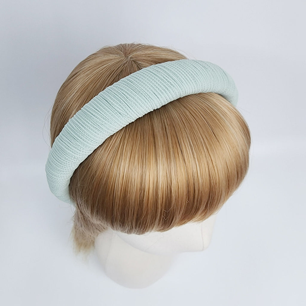 Amy Volume Wide Headband (1.2 Inch) / Fashionable Turban Bandanna / Hair Accessory for Woman