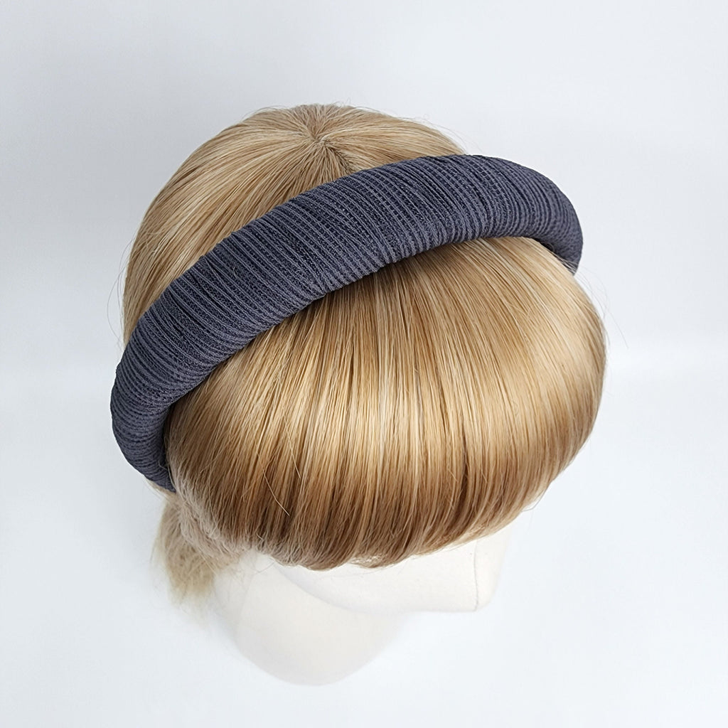 Amy Volume Wide Headband (1.2 Inch) / Fashionable Turban Bandanna / Hair Accessory for Woman