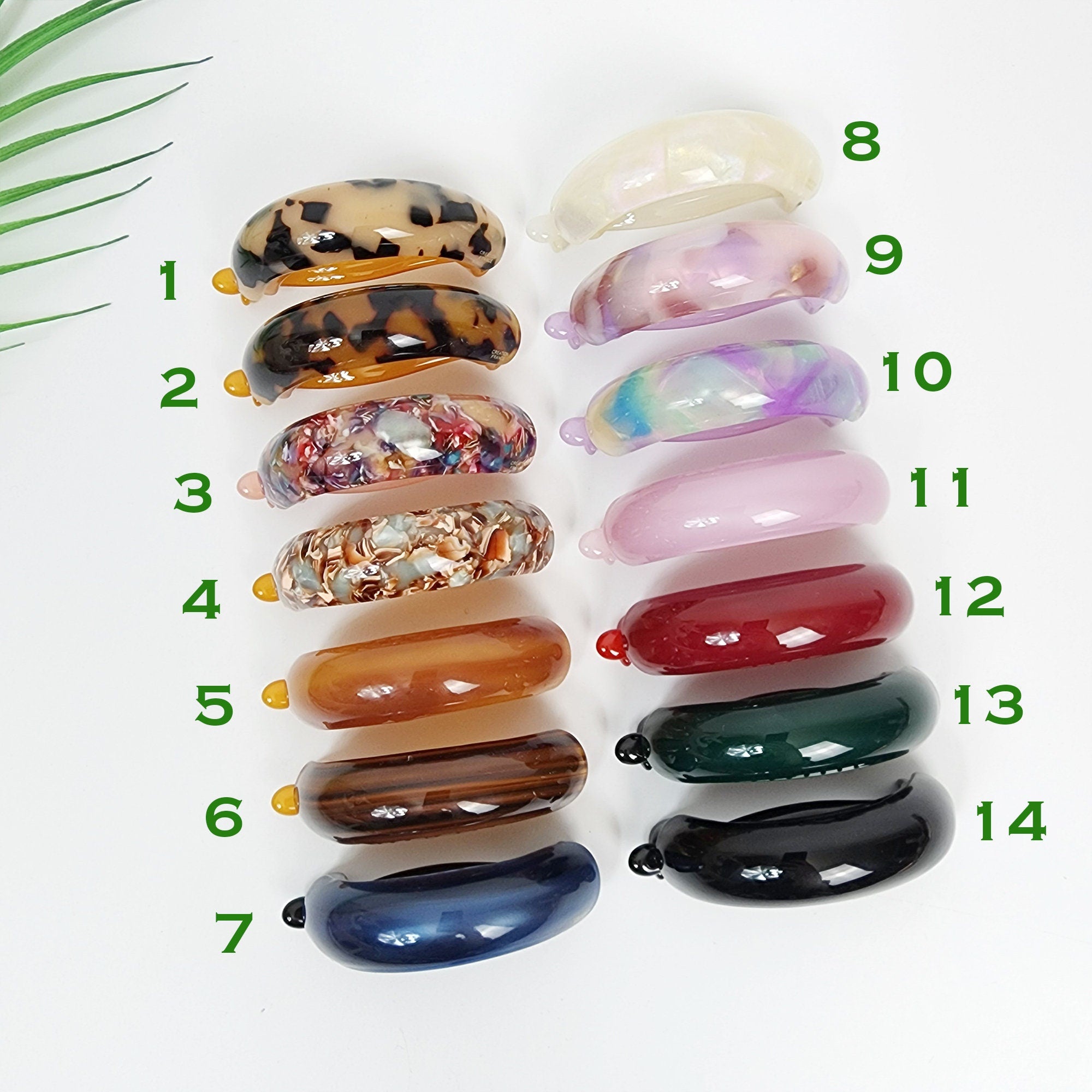 Half Moon Banana Claw Clip (3.0 Inch) / Tortoise Shell Hair Comb Barrette / Clincher Comb Hair Accessory / French Hair Pin