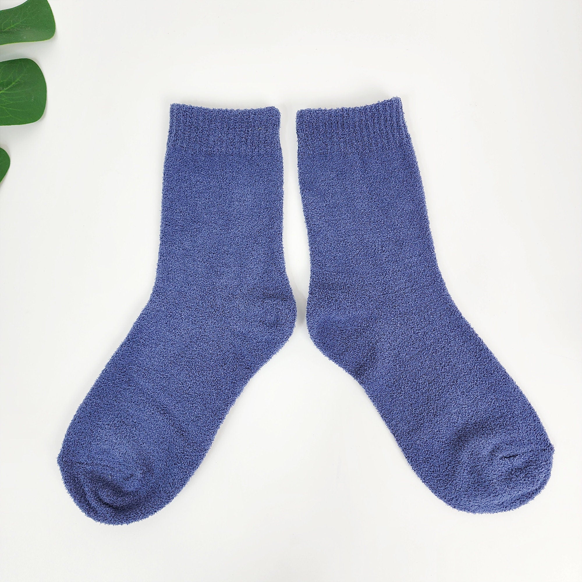 Cozy Fuzzy Socks | Crew Microfiber Warm | Korean Socks | Winter Gift for Her