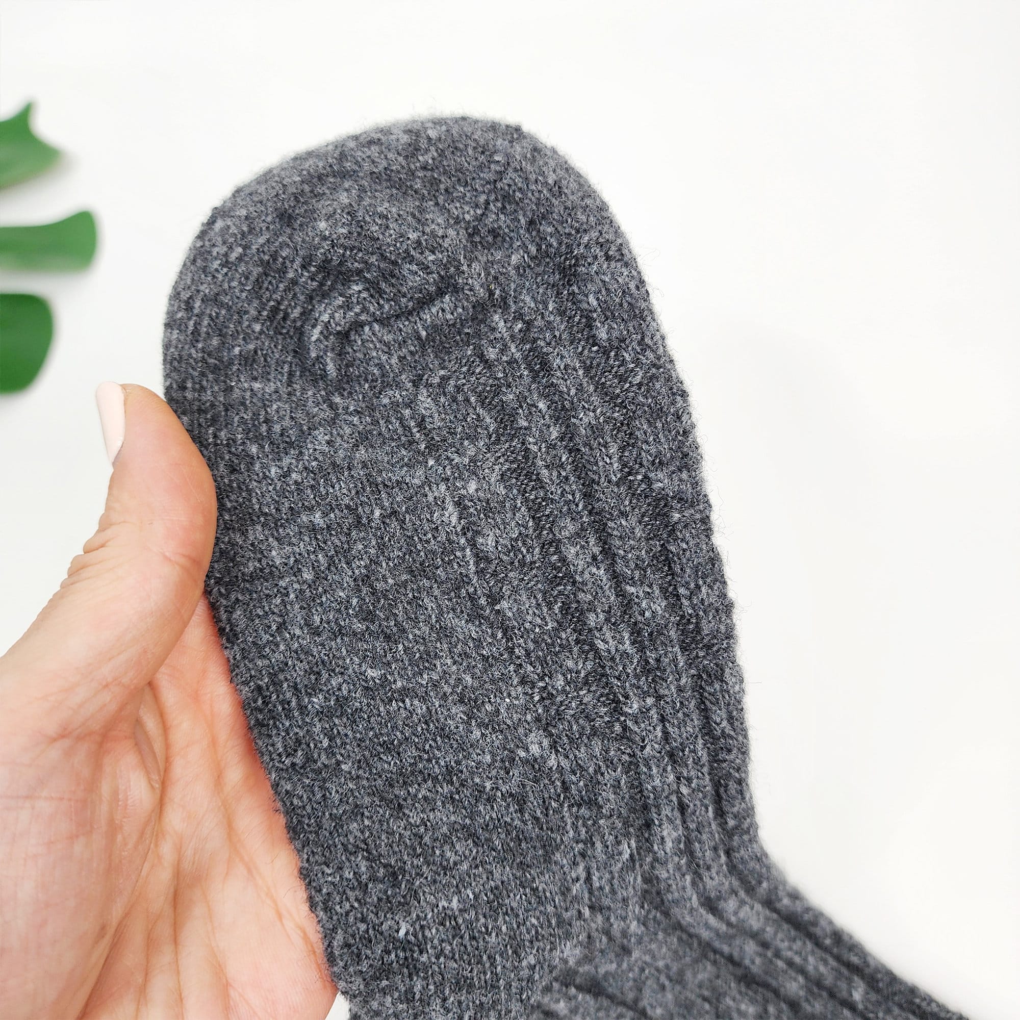 Cable Knit Boot Socks | Thick Wool Winter Fuzzy Hosiery | Korean Socks | Cozy Warm Gift for Her