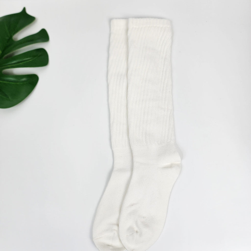Knee High Socks | Slouchy Boot Warmer | Korean Socks | Winter Gift for Her