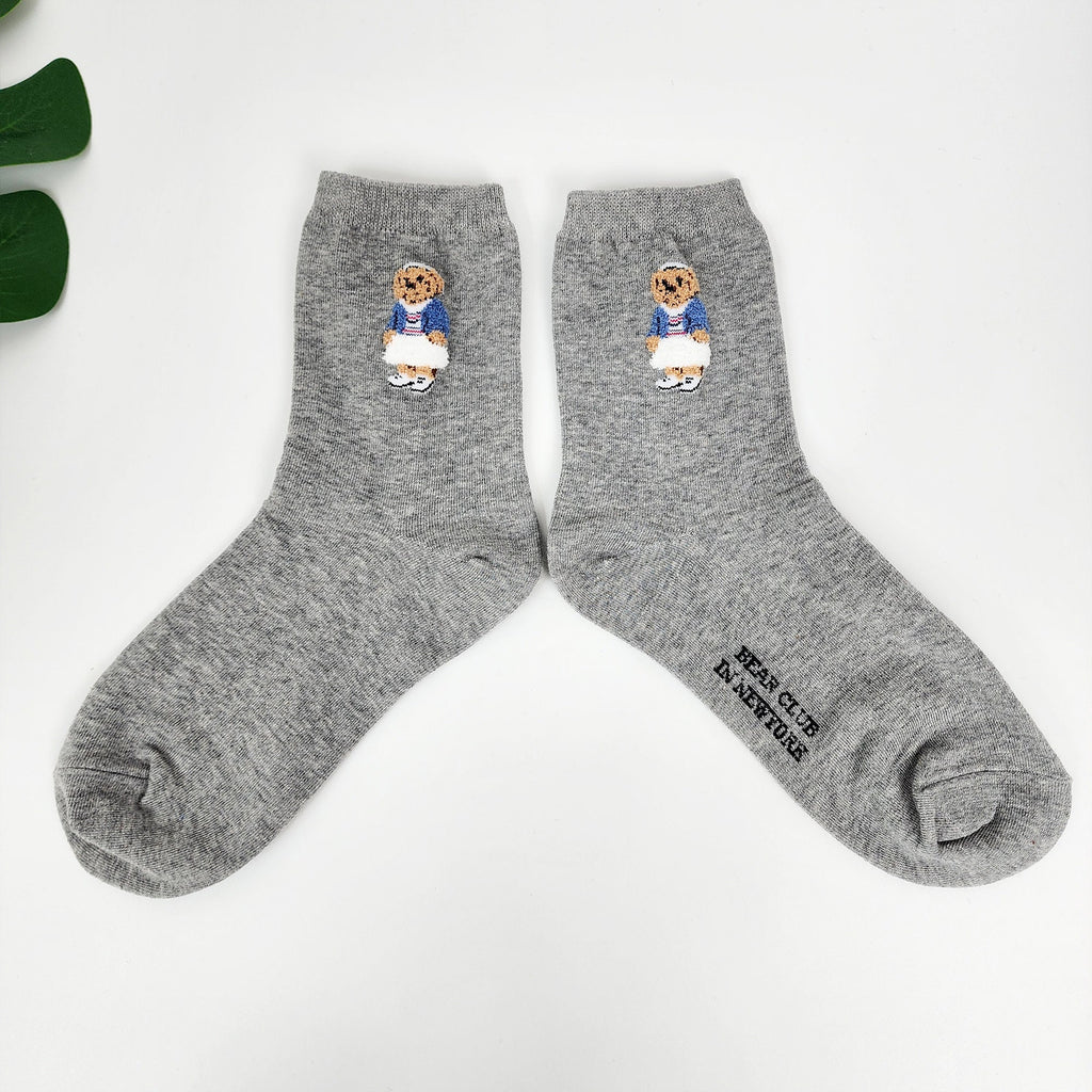 Happy Smile Cute Cotton Socks / Thick Warm Cozy Sock for Men and Women / Korean Fashion Ankle Socks