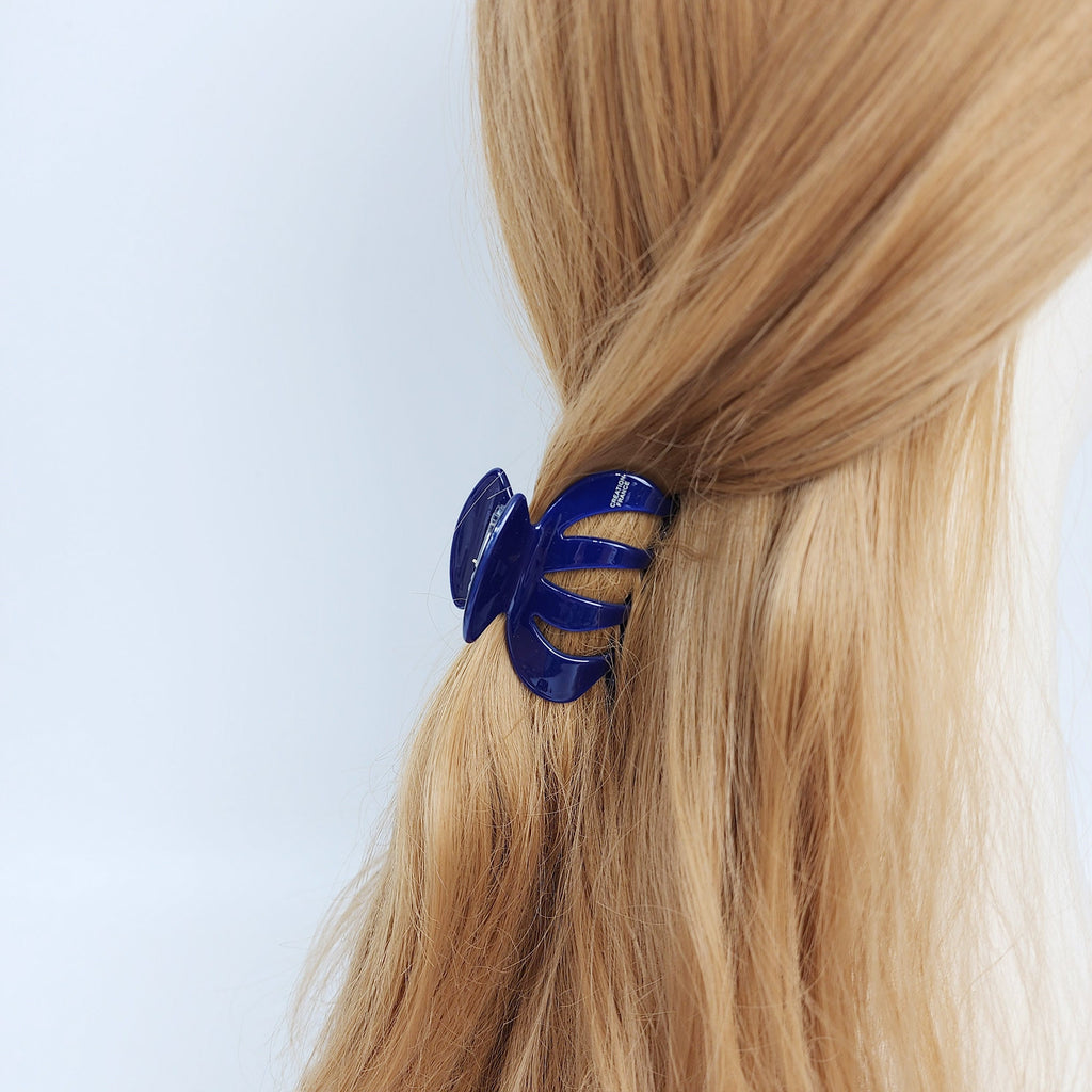 Leopard Little Pumpkin Hair Claw Clip (2.4 Inch) / Tortoise Shell Medium Size Ponytail Holder / Hair Barrette for Woman