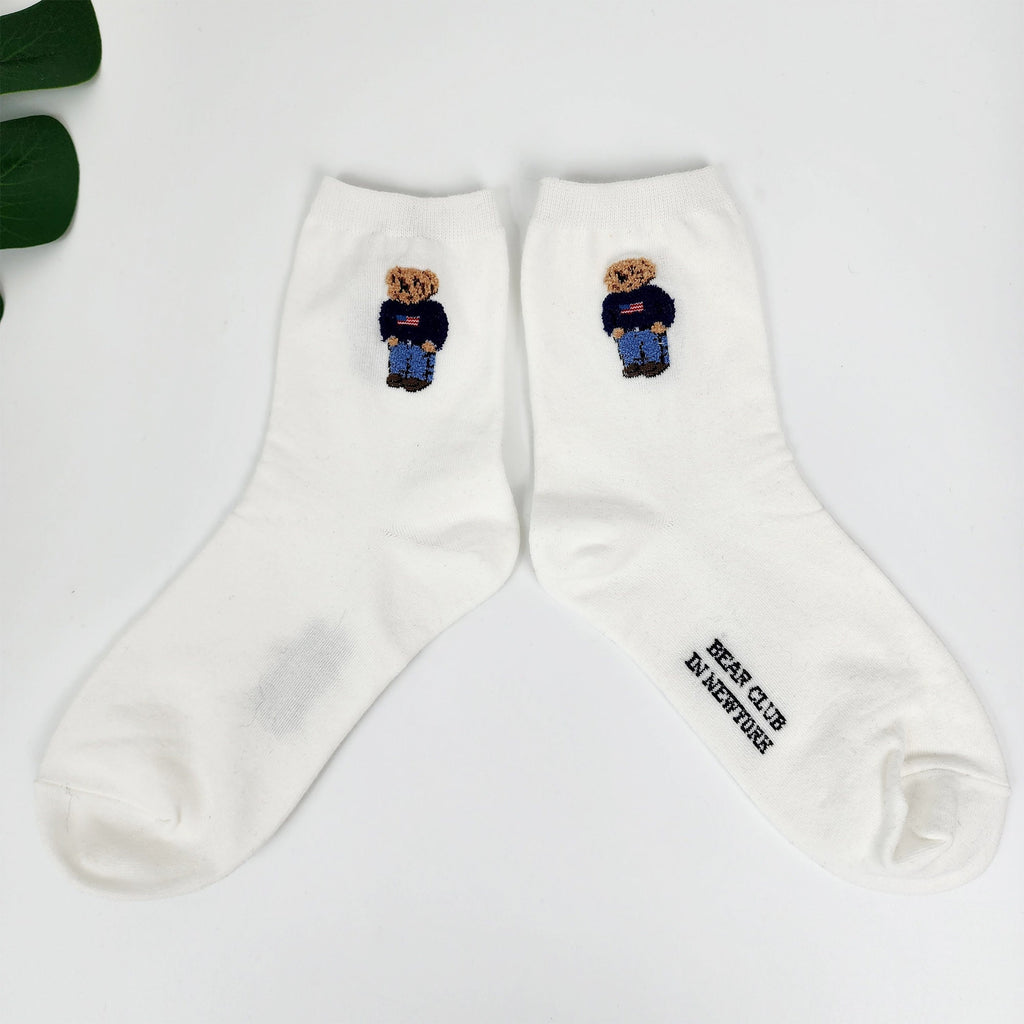 Happy Smile Cute Cotton Socks / Thick Warm Cozy Sock for Men and Women / Korean Fashion Ankle Socks