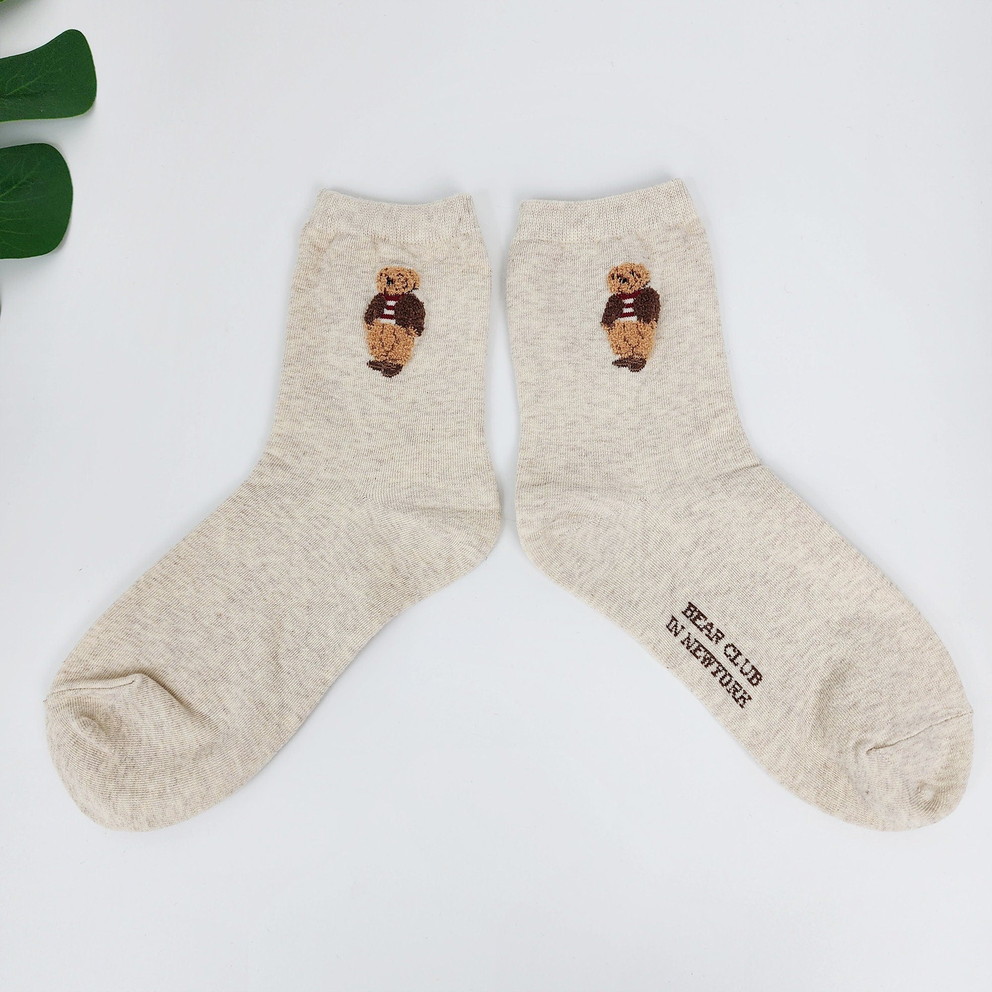 Happy Smile Cute Cotton Socks / Thick Warm Cozy Sock for Men and Women / Korean Fashion Ankle Socks