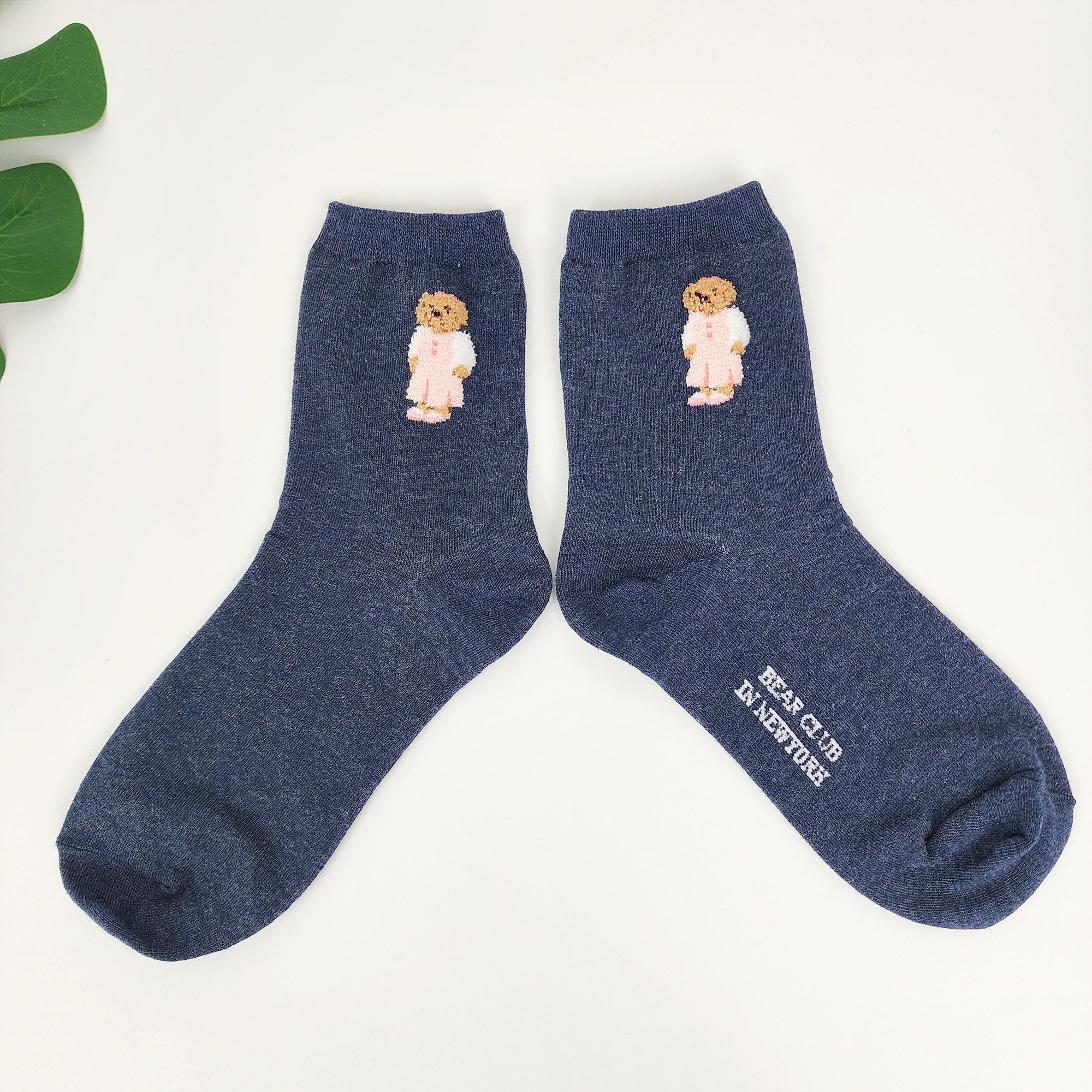 Happy Smile Cute Cotton Socks / Thick Warm Cozy Sock for Men and Women / Korean Fashion Ankle Socks