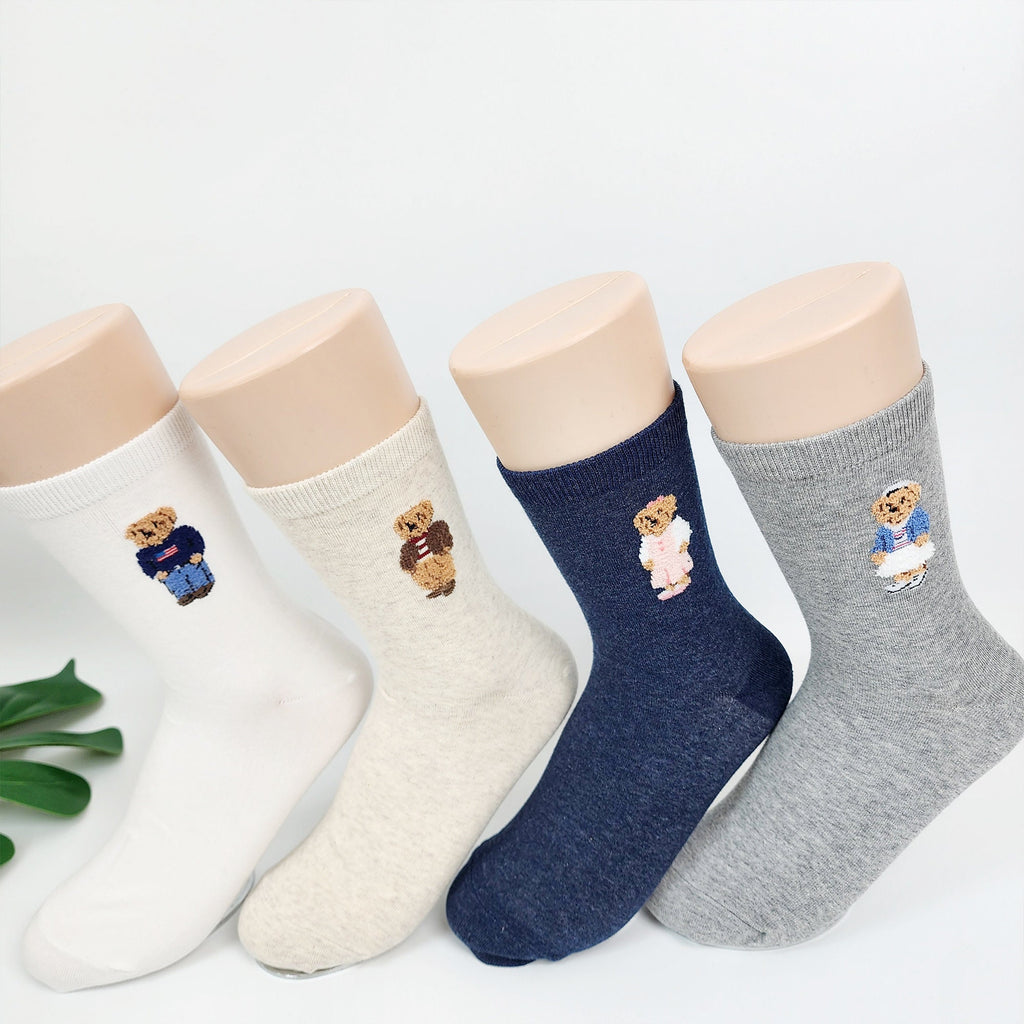 Happy Smile Cute Cotton Socks / Thick Warm Cozy Sock for Men and Women / Korean Fashion Ankle Socks