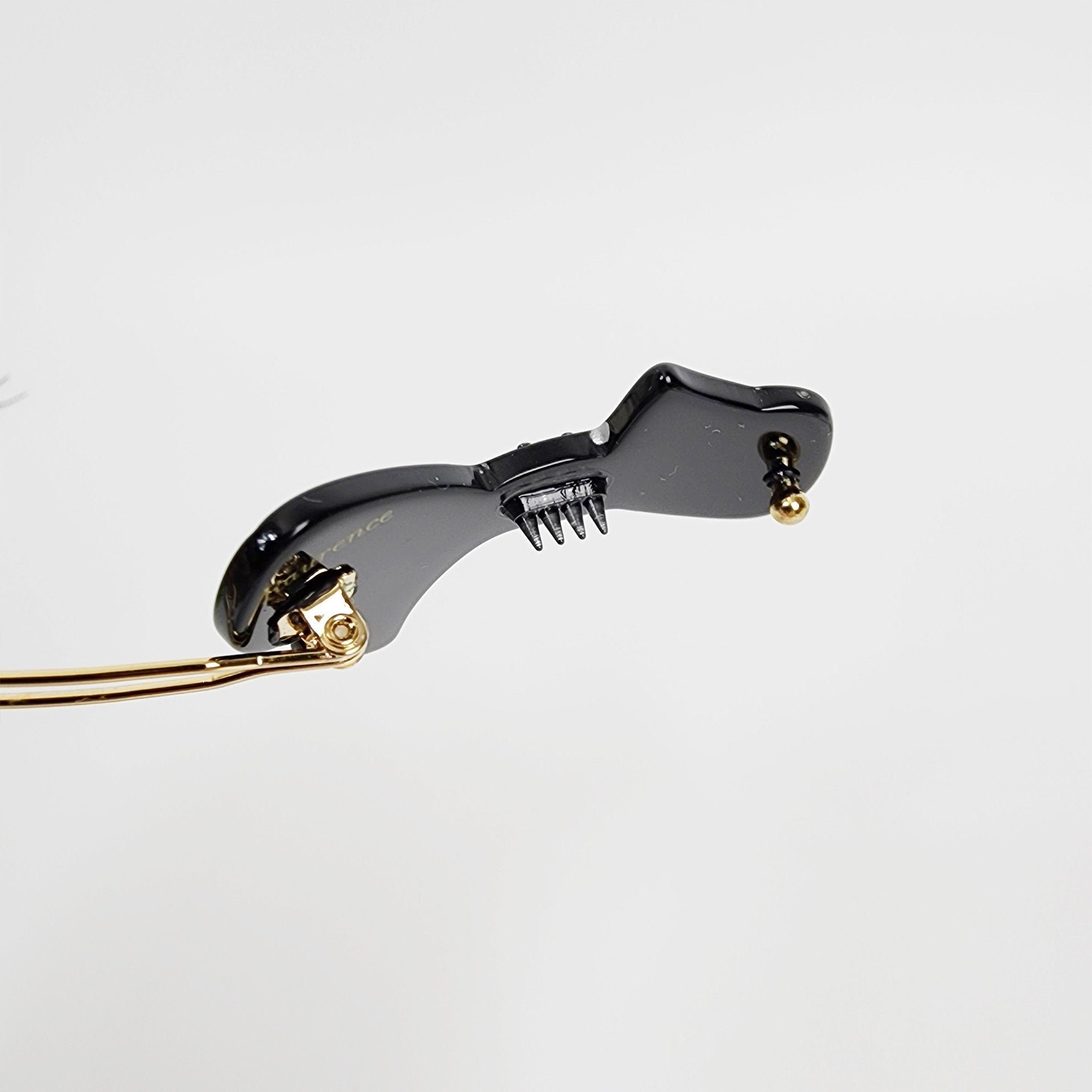 Laurence Charlotte Ribbon Bobby Pin (1.8 Inch) / Luxurious Small French Hair Pin / Hair Accessory for Woman / Mini Hair Clips