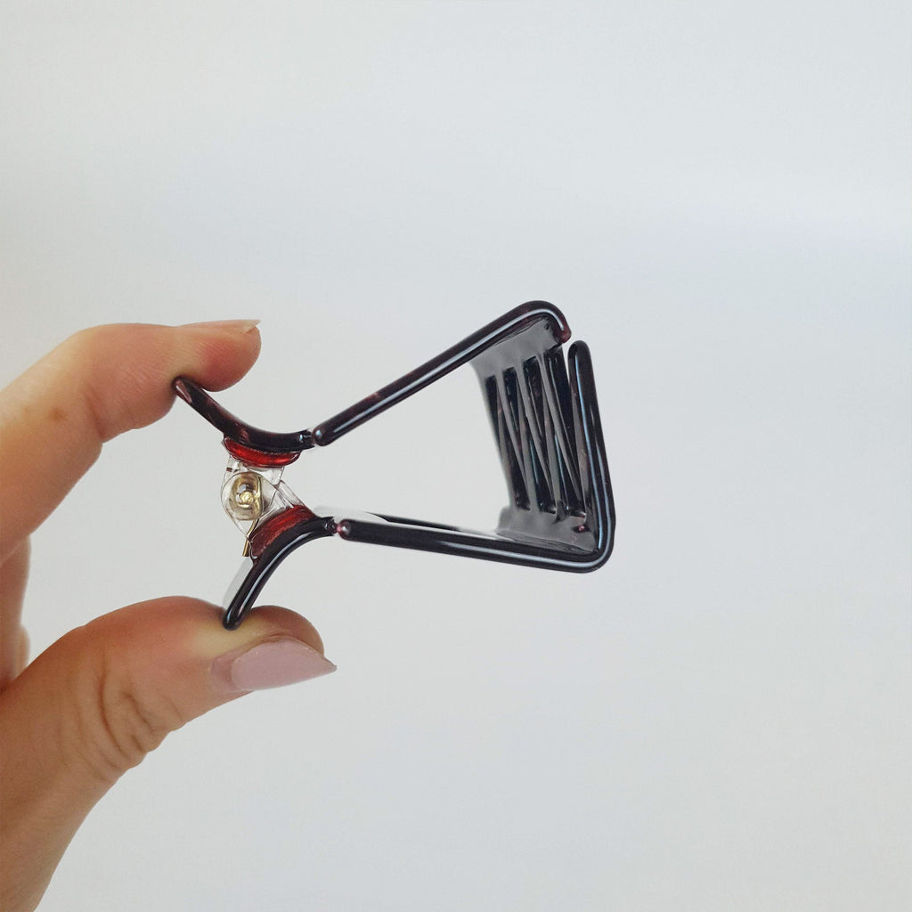 Leopard Long Square Hair Claw Clip / Tortoise Shell Medium Size Ponytail Holder / French Pin / Hair Barrette for Woman