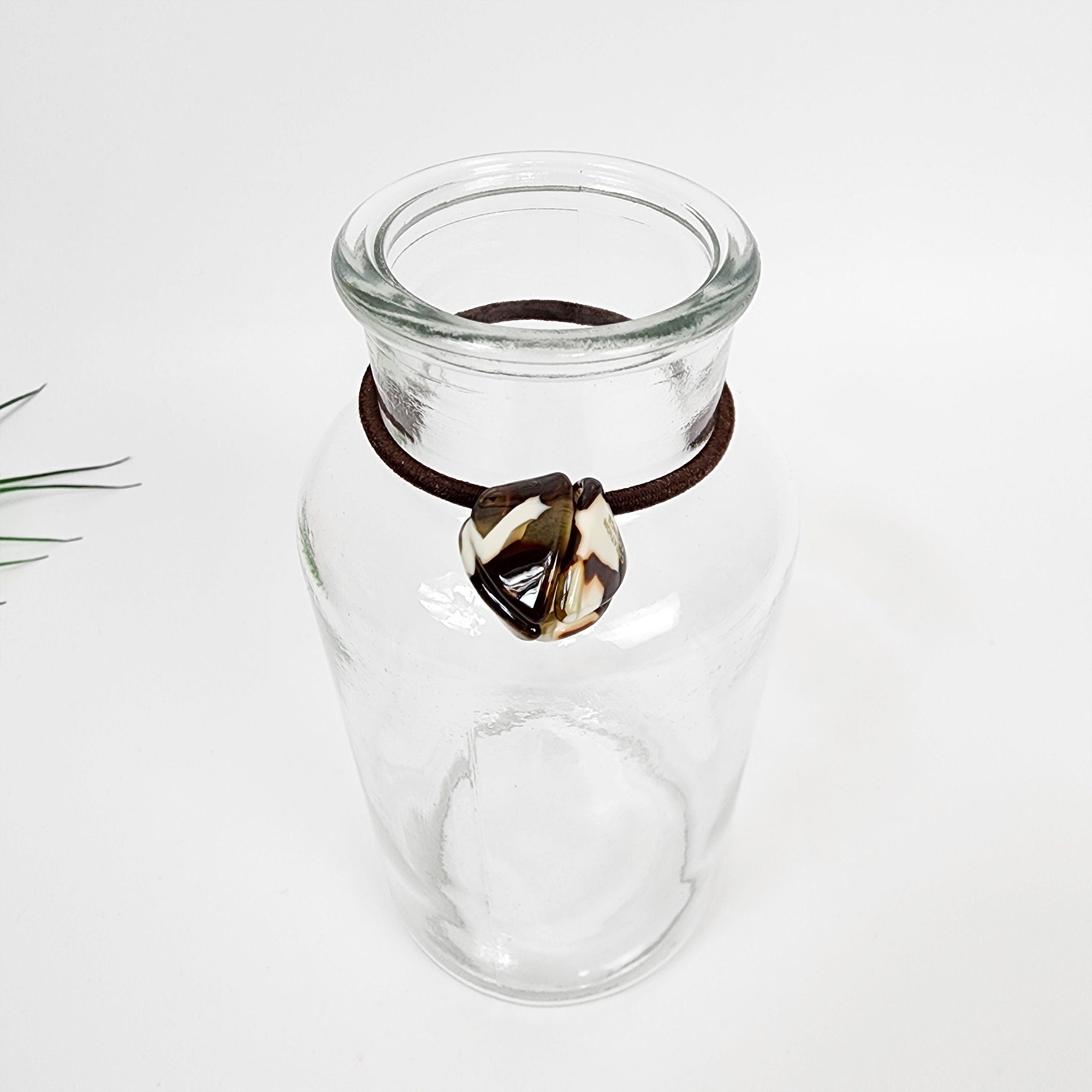 Pure Color Tulip Floral Hair Tie / Simple Cute Ponytail Holder / Hair Accessory for Woman / French Hair Tie