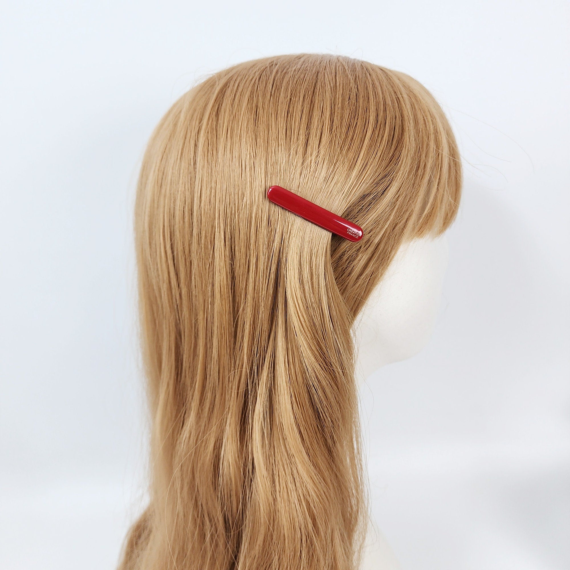 Pure Color Cute Stick Mini Hair Claw Clip (2.0 Inch) / Simple French Hair Pin / Alligator Hair Clip for Woman / French Barrette for Girls