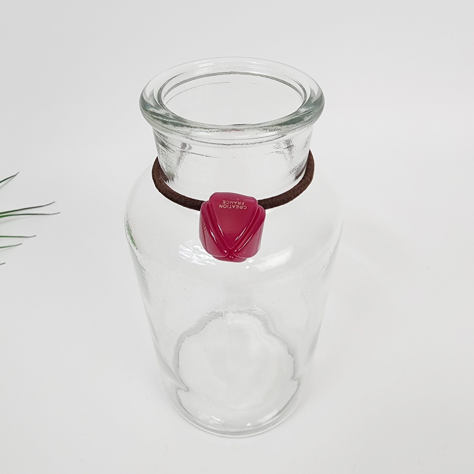 Pure Color Tulip Floral Hair Tie / Simple Cute Ponytail Holder / Hair Accessory for Woman / French Hair Tie