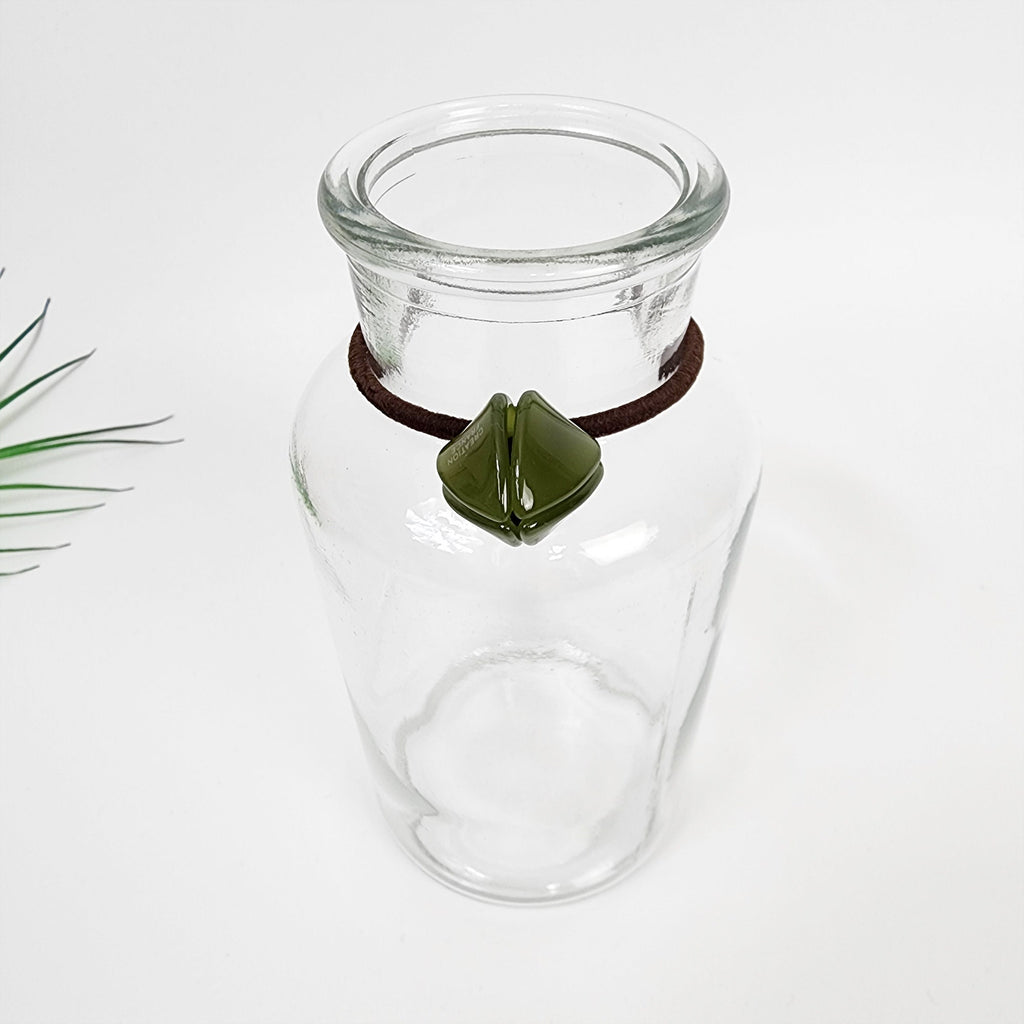 Pure Color Tulip Floral Hair Tie / Simple Cute Ponytail Holder / Hair Accessory for Woman / French Hair Tie