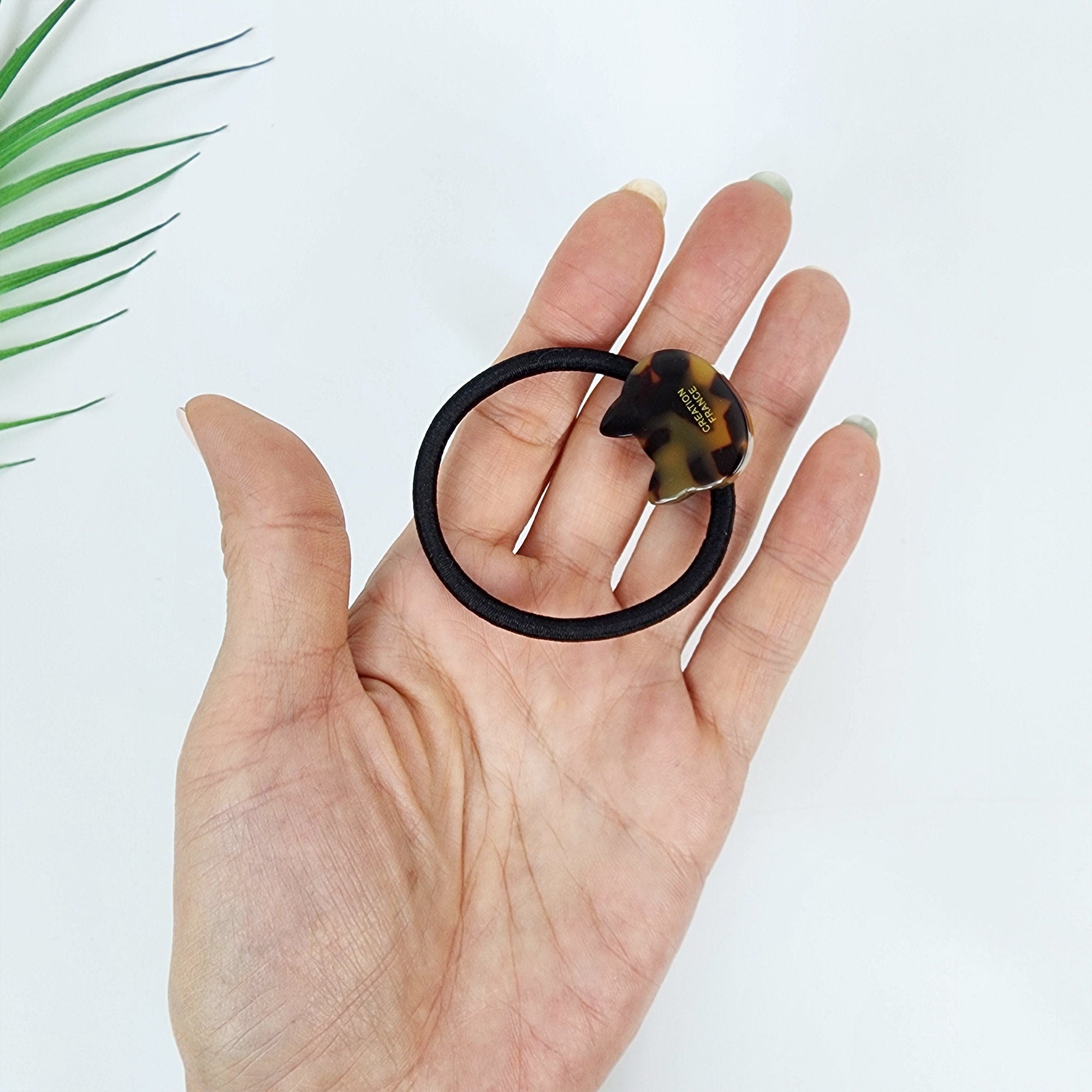 Cute Mini Cat Small Hair Tie / Simple Cute Ponytail Holder / Hair Accessory for Woman / French Hair Tie