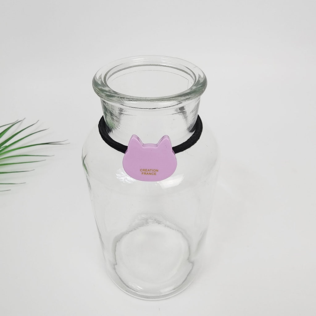 Cute Mini Cat Small Hair Tie / Simple Cute Ponytail Holder / Hair Accessory for Woman / French Hair Tie