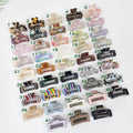 Square Mini Hair Clips / Cute Tortoise Shell French Hair Pin / Hair Barrette for Woman / Hair Clip for Thick Hair
