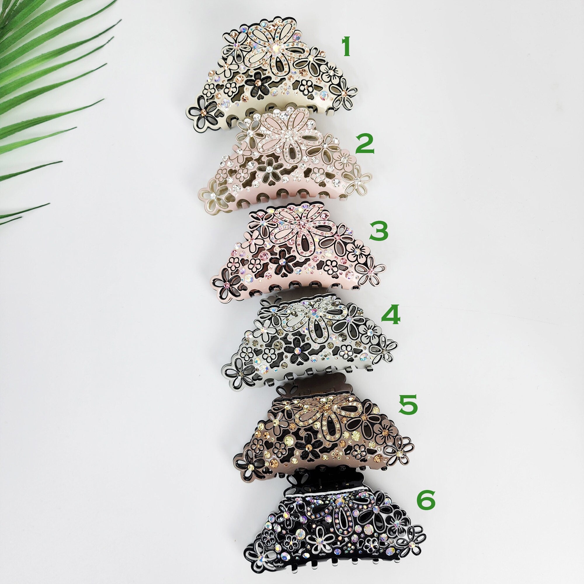 Pastel Color Isabel Large Hair Claw Clip (4.3 Inch) / Luxurious French Hair Pin / Hair Barrette for Woman