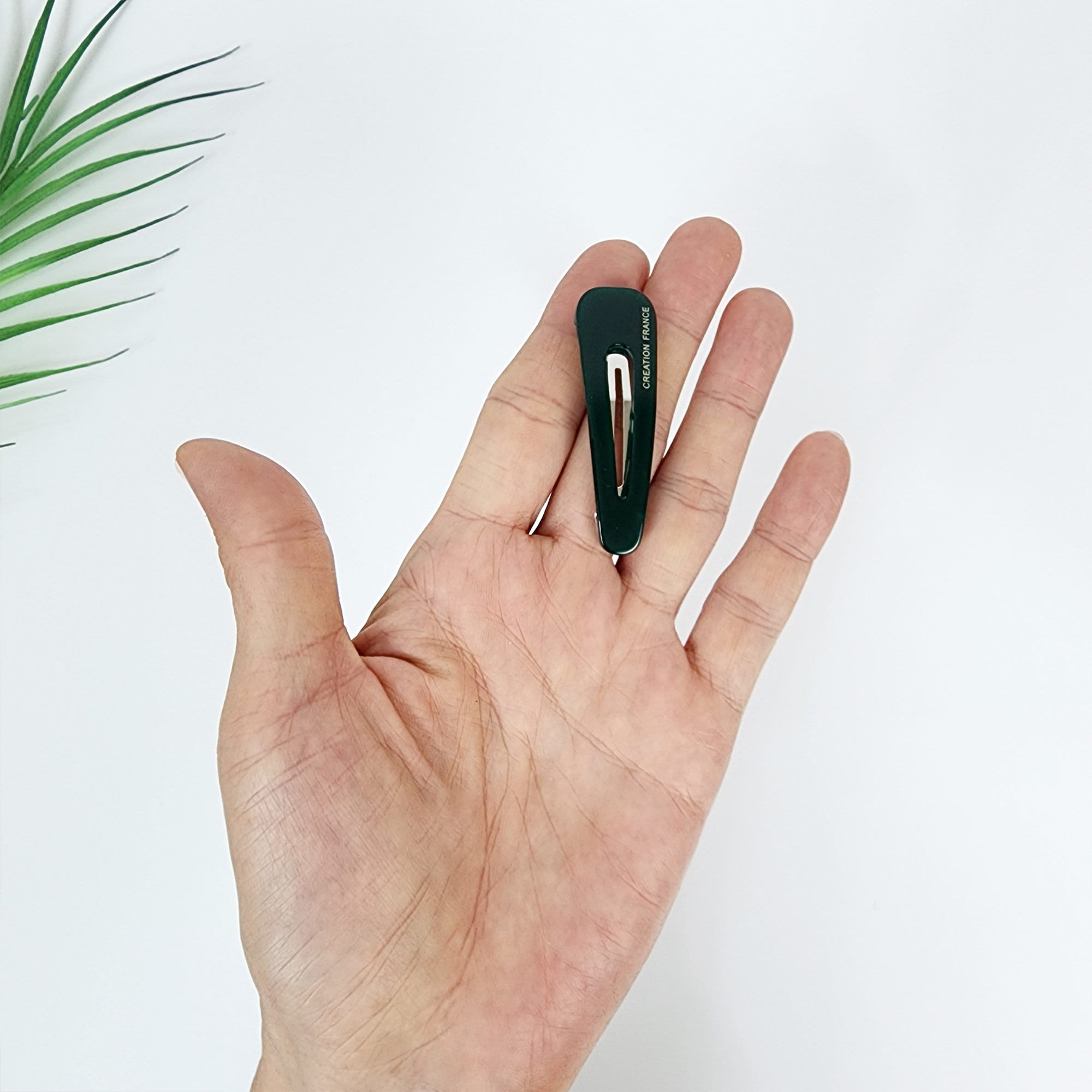 Pure Color Mini Triangle Snap Clip (2.2 Inch) / Tortoise Marble Hairgrip Barrette / French Hair Pin / Tic Tac Hair Clip Pin