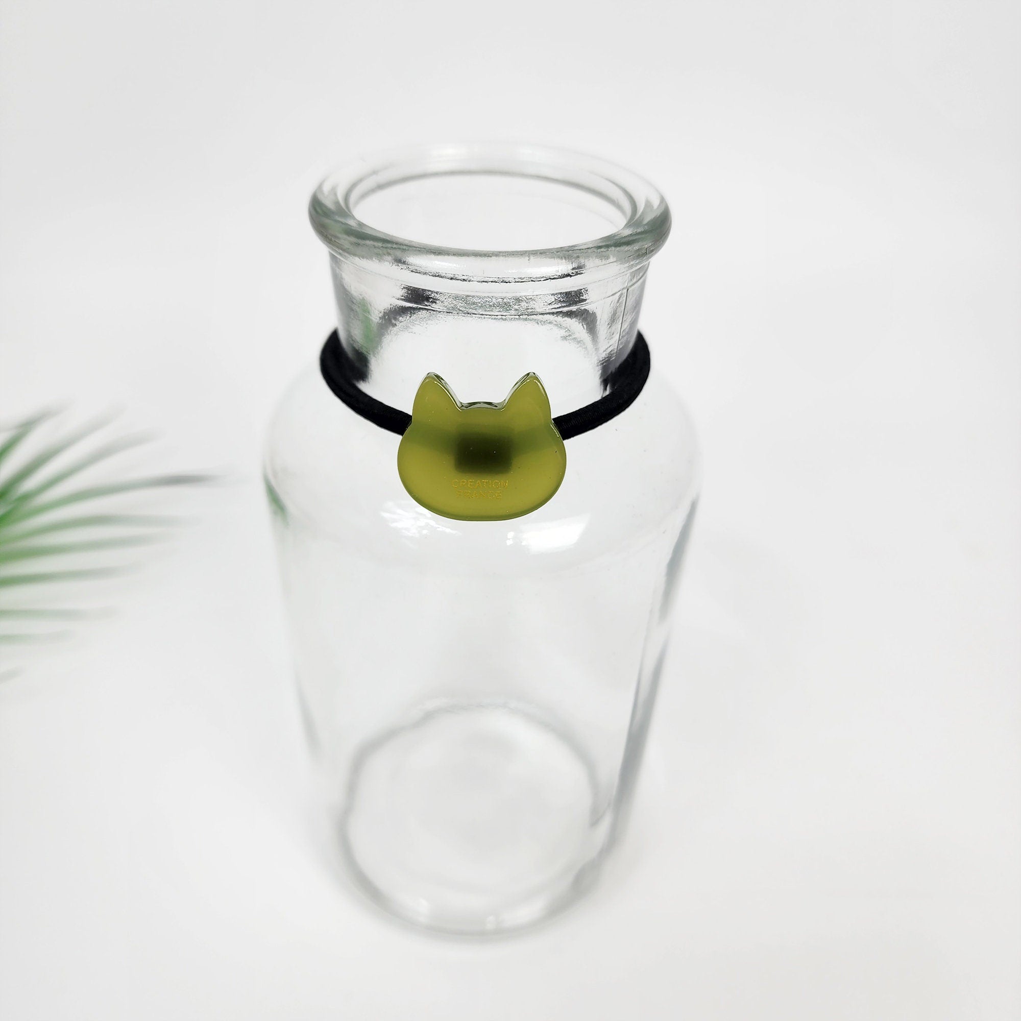 Cute Mini Cat Small Hair Tie / Simple Cute Ponytail Holder / Hair Accessory for Woman / French Hair Tie