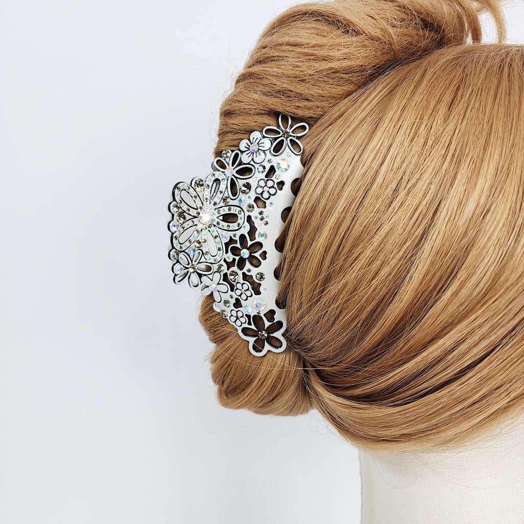 Pastel Color Isabel Large Hair Claw Clip (4.3 Inch) / Luxurious French Hair Pin / Hair Barrette for Woman