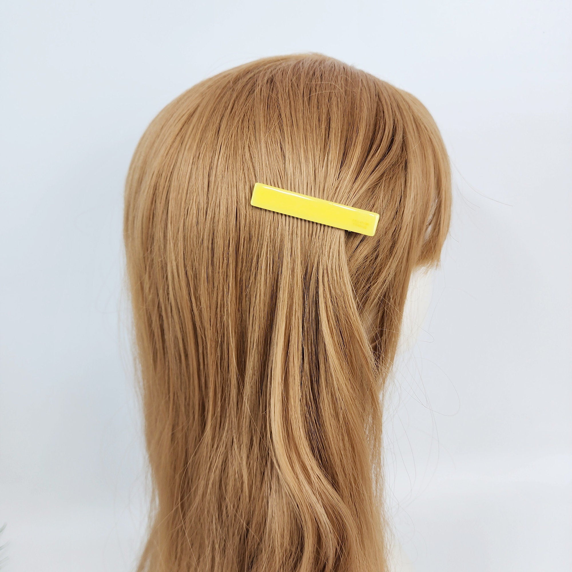 Simple Long Line Hair Claw Clip (2.4 Inch) / Cute French Hair Pin / Alligator Hair Clip for Woman / Mini French Barrette for Girls