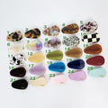 Pure Colore Triangle Flat Mini Hair Claw Clip (1.6 Inch) / Cute French Hair Pin / Alligator Hair Clip / Mini French Barrette for Girls
