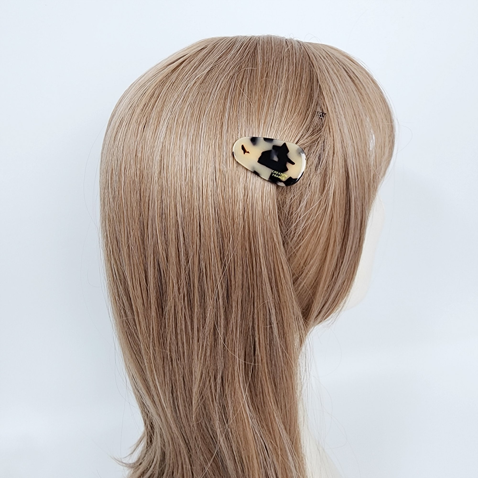 Pure Colore Triangle Flat Mini Hair Claw Clip (1.6 Inch) / Cute French Hair Pin / Alligator Hair Clip / Mini French Barrette for Girls