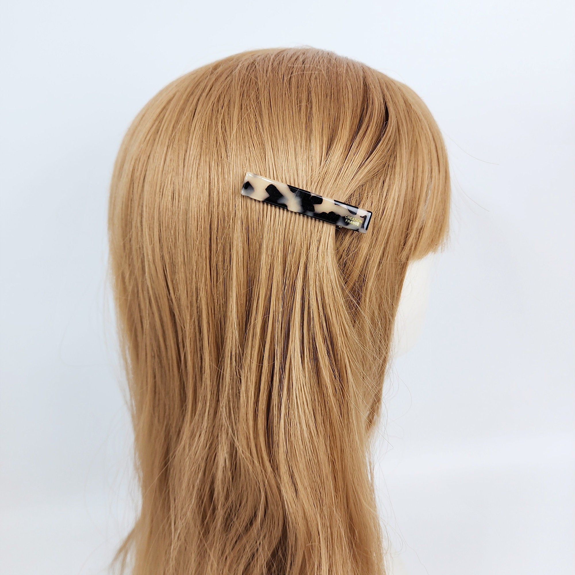 Simple Long Line Hair Claw Clip (2.4 Inch) / Cute French Hair Pin / Alligator Hair Clip for Woman / Mini French Barrette for Girls