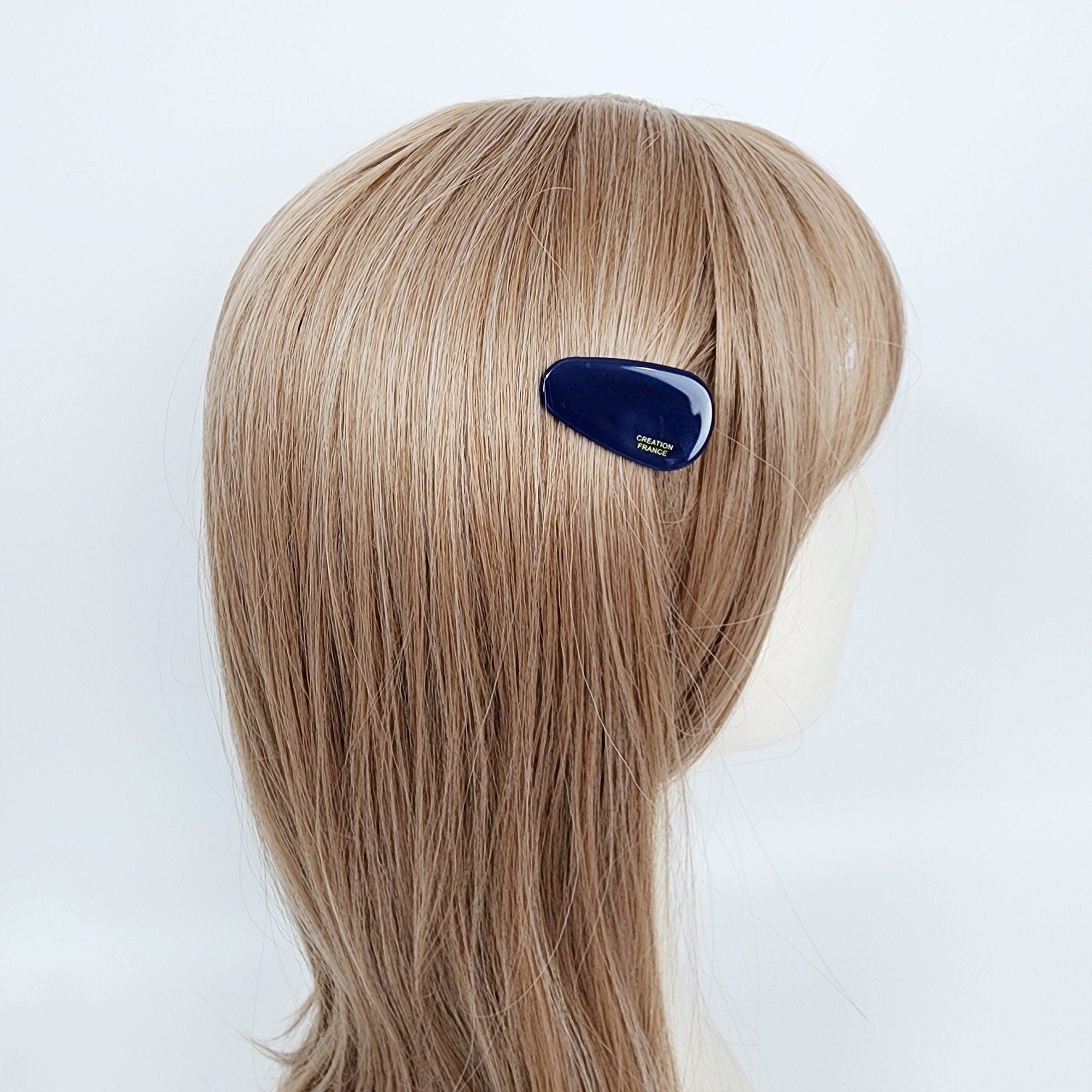 Pure Colore Triangle Flat Mini Hair Claw Clip (1.6 Inch) / Cute French Hair Pin / Alligator Hair Clip / Mini French Barrette for Girls