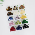 Small Bow Mini Hair Claw Clip (1.4 Inch) / Cute Tortoise Shell French Hair Pin / Small Hair Clips