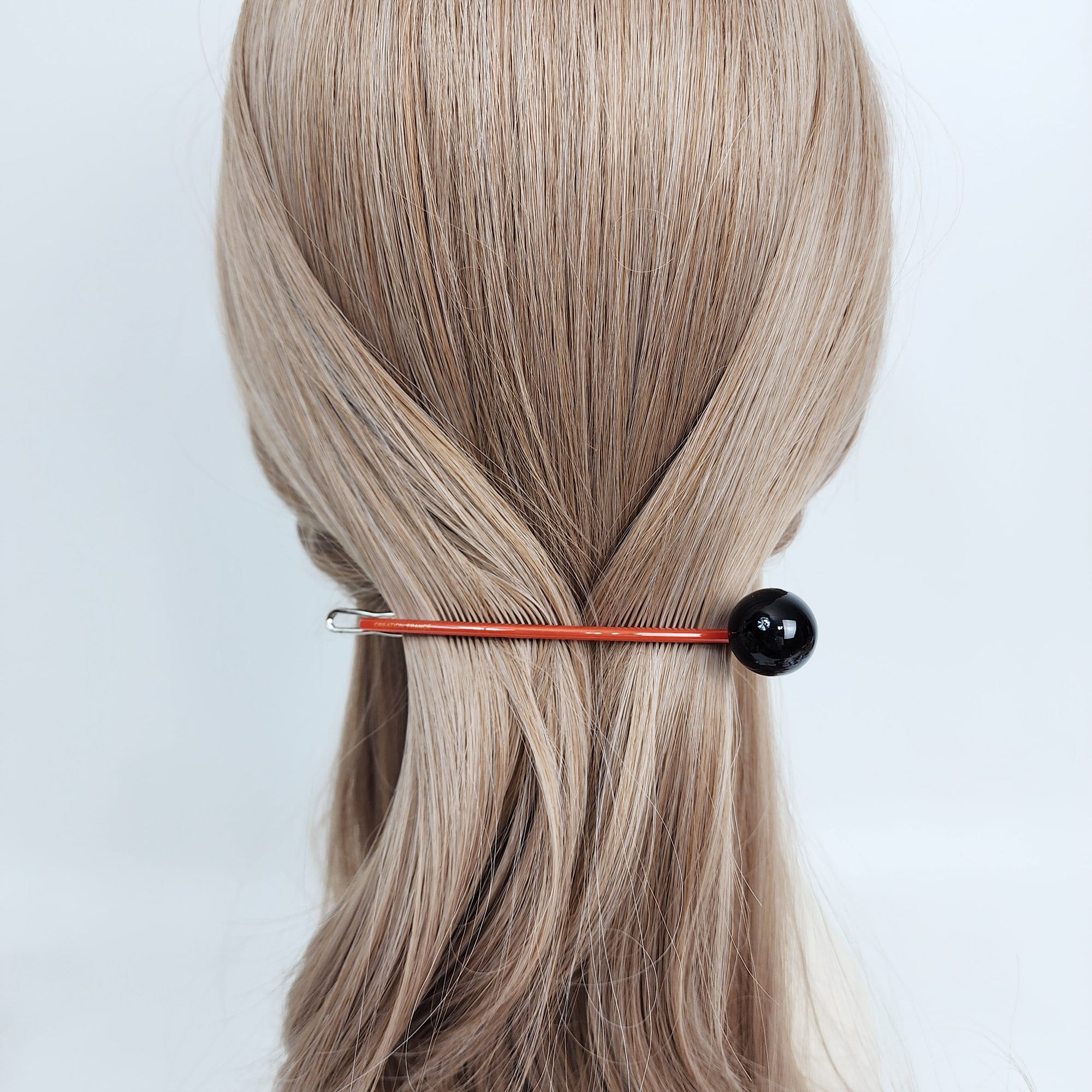Candy Big Bead Stick Bobby Pin (4.5 Inch) / Tortoise Shell French Hair Pin Clip / Hair Accessory for Woman / Bow Barrette
