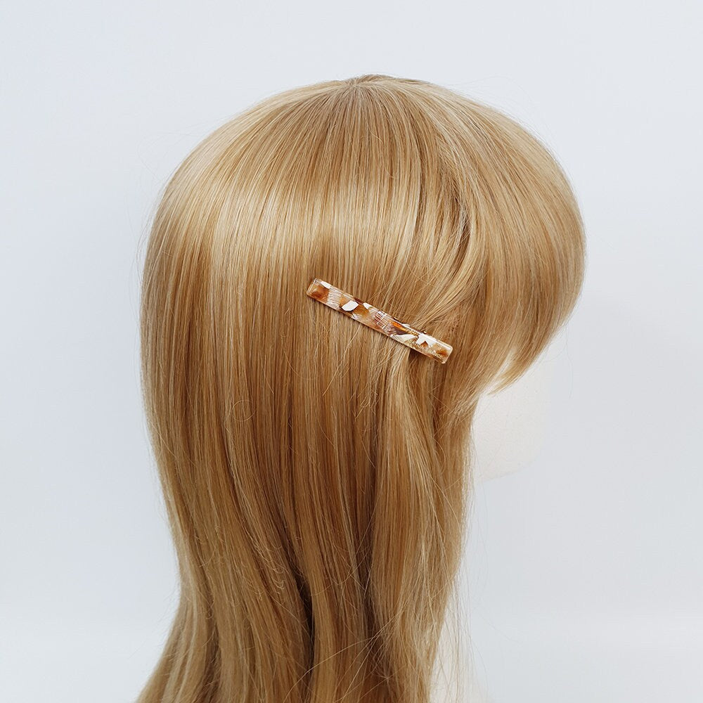Slim Hair Claw Clip (3.1 Inch) / Cute French Hair Pin / Alligator Hair Clip for Woman / Mini French Barrette for Girls
