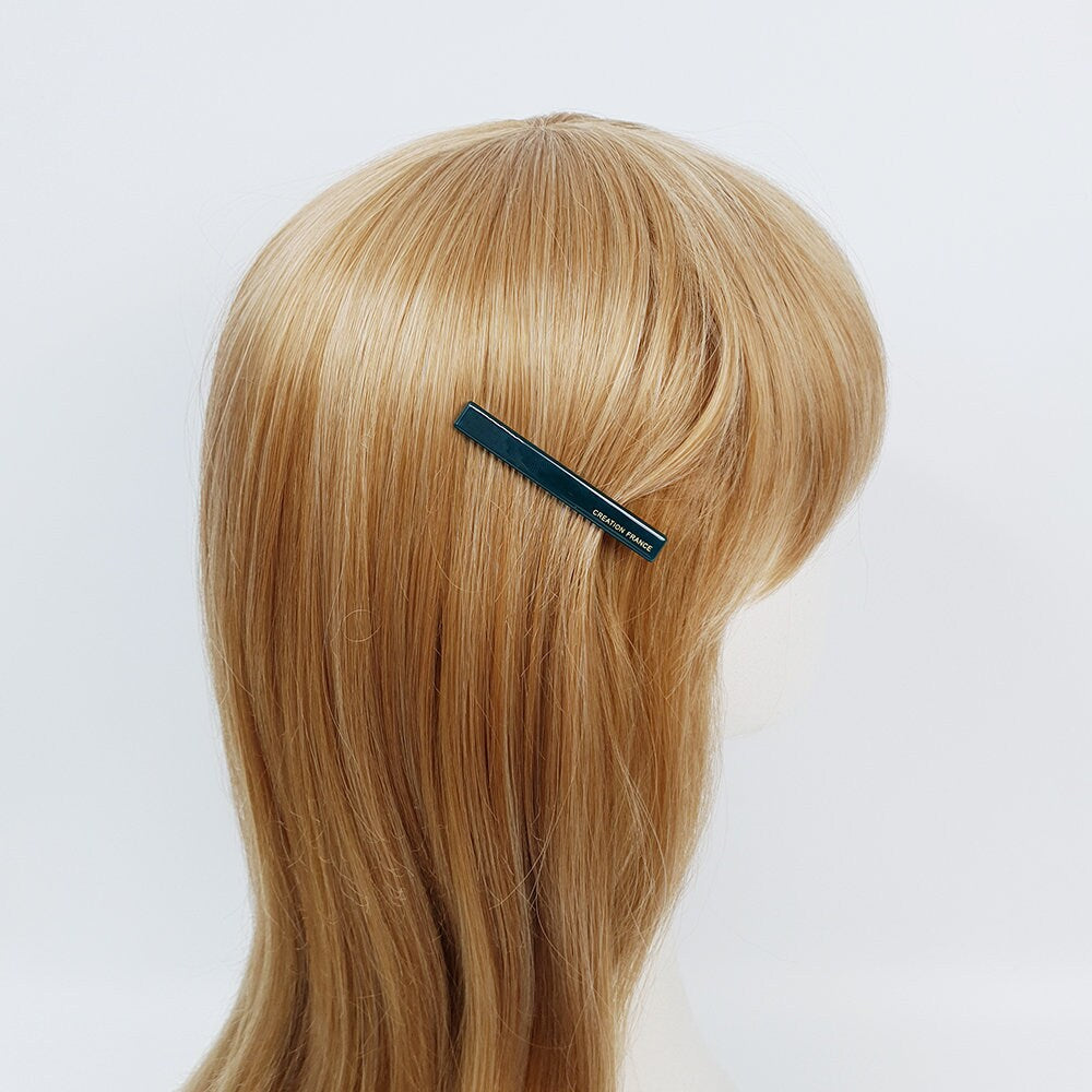Slim Hair Claw Clip (3.1 Inch) / Cute French Hair Pin / Alligator Hair Clip for Woman / Mini French Barrette for Girls