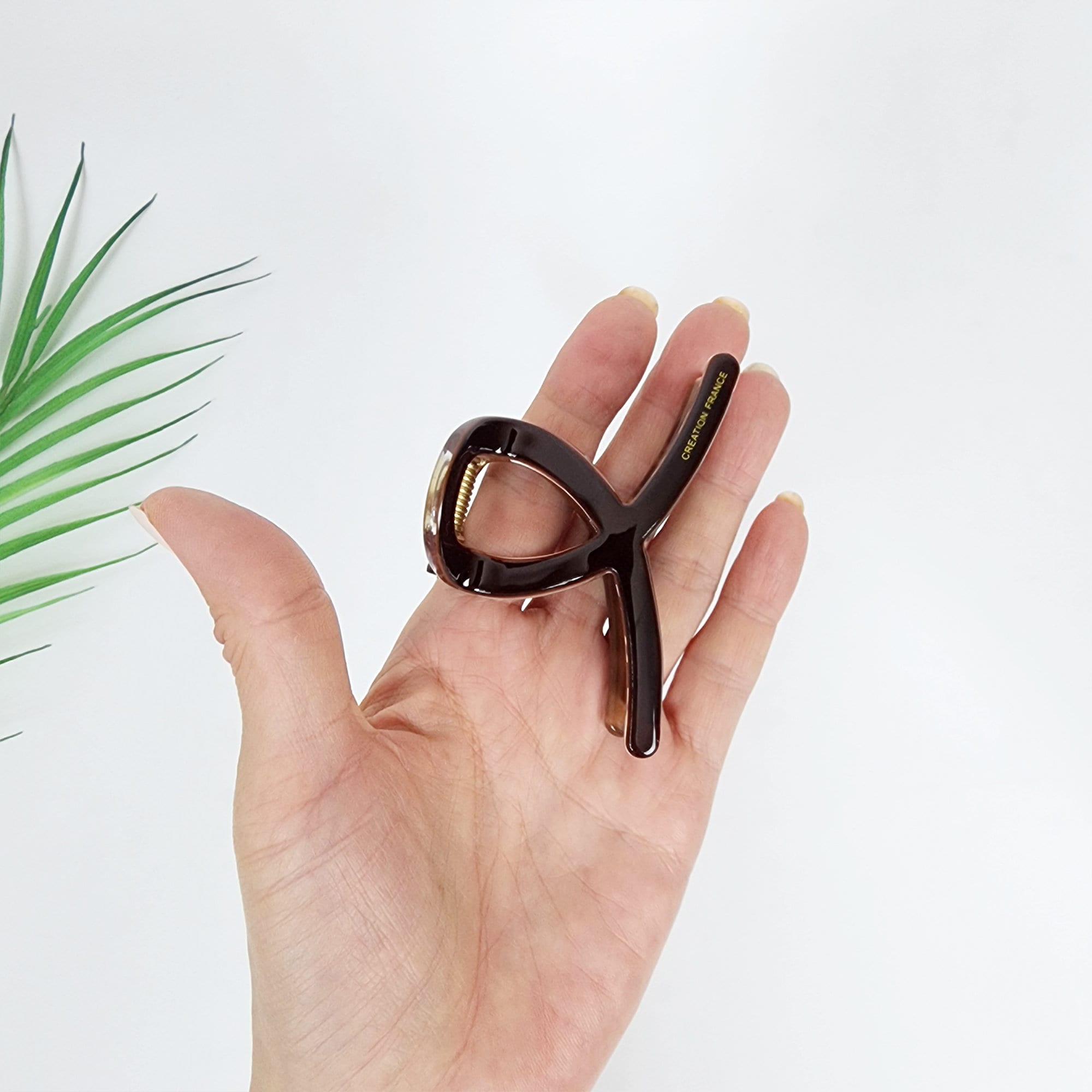 Leopard U Shape Spring Medium Size Hair Claw Clip (3.0 Inch) / Tortoise Shell French Hair Pin / Hair Barrette for Woman