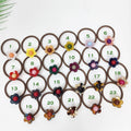 Cutie Flower Mini Hair Tie (1.0 Inch) / Simple Cute Ponytail Holder / Hair Accessory for Woman / French Hair Tie