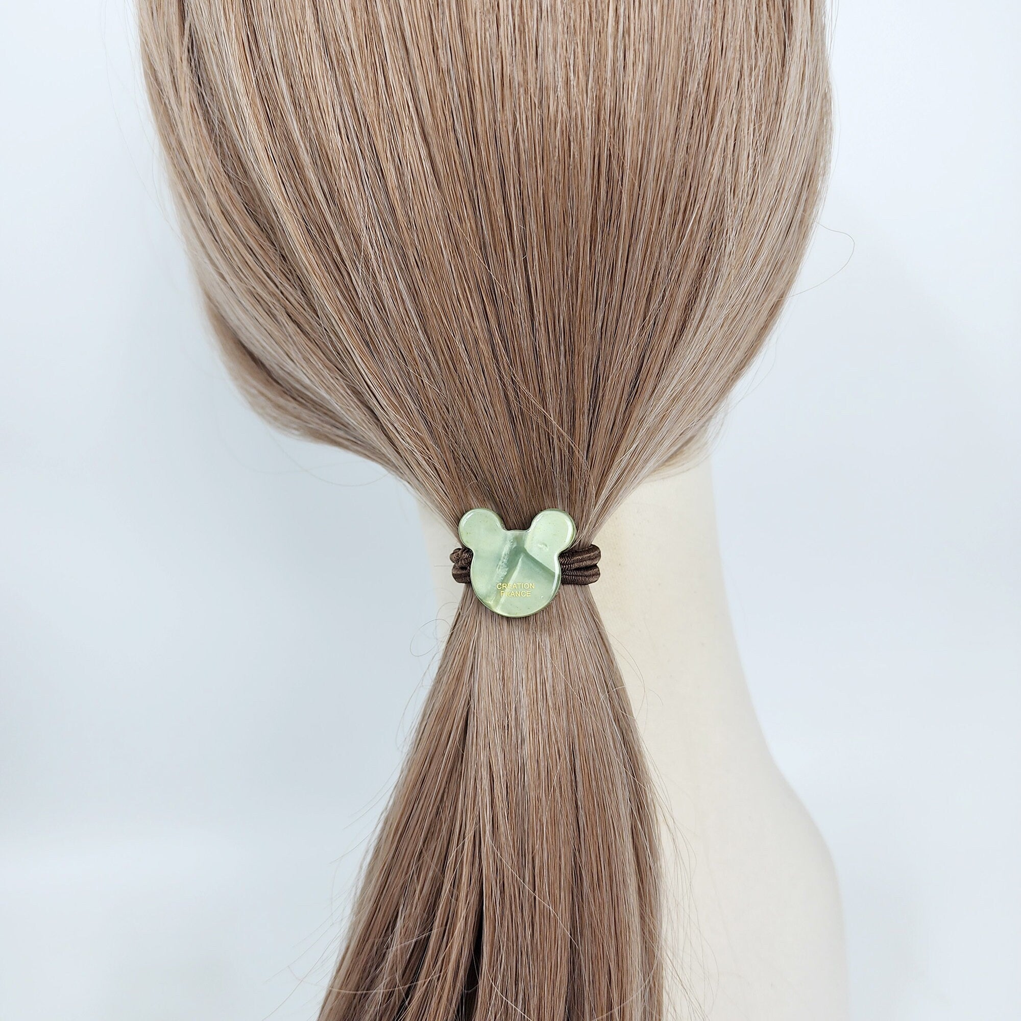 Aurora Cute Puppy Hair Tie / Simple Cute Ponytail Holder / Hair Accessory for Woman / French Hair Tie
