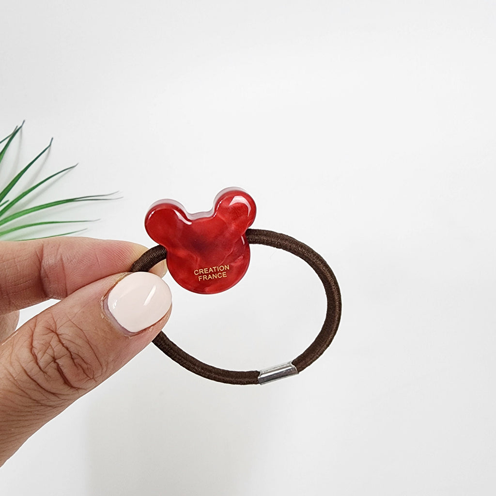 Aurora Cute Puppy Hair Tie / Simple Cute Ponytail Holder / Hair Accessory for Woman / French Hair Tie