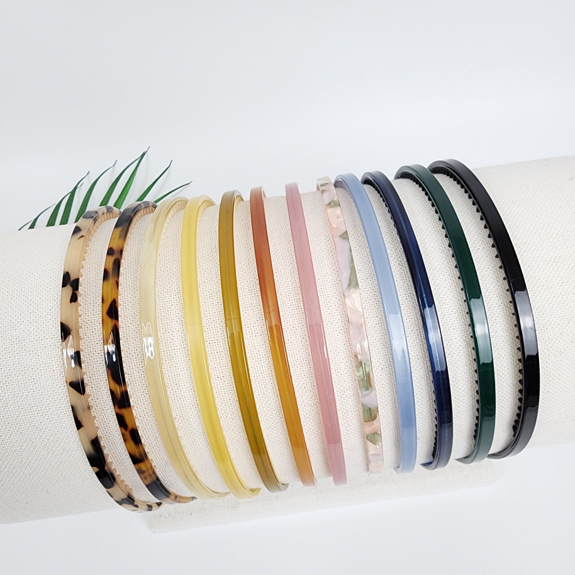 Leopard Inner Wire Very Thin Headband (0.2 Inch) / Simple Line Headband / Elegant Hair Accessories for Woman / Alice Headband