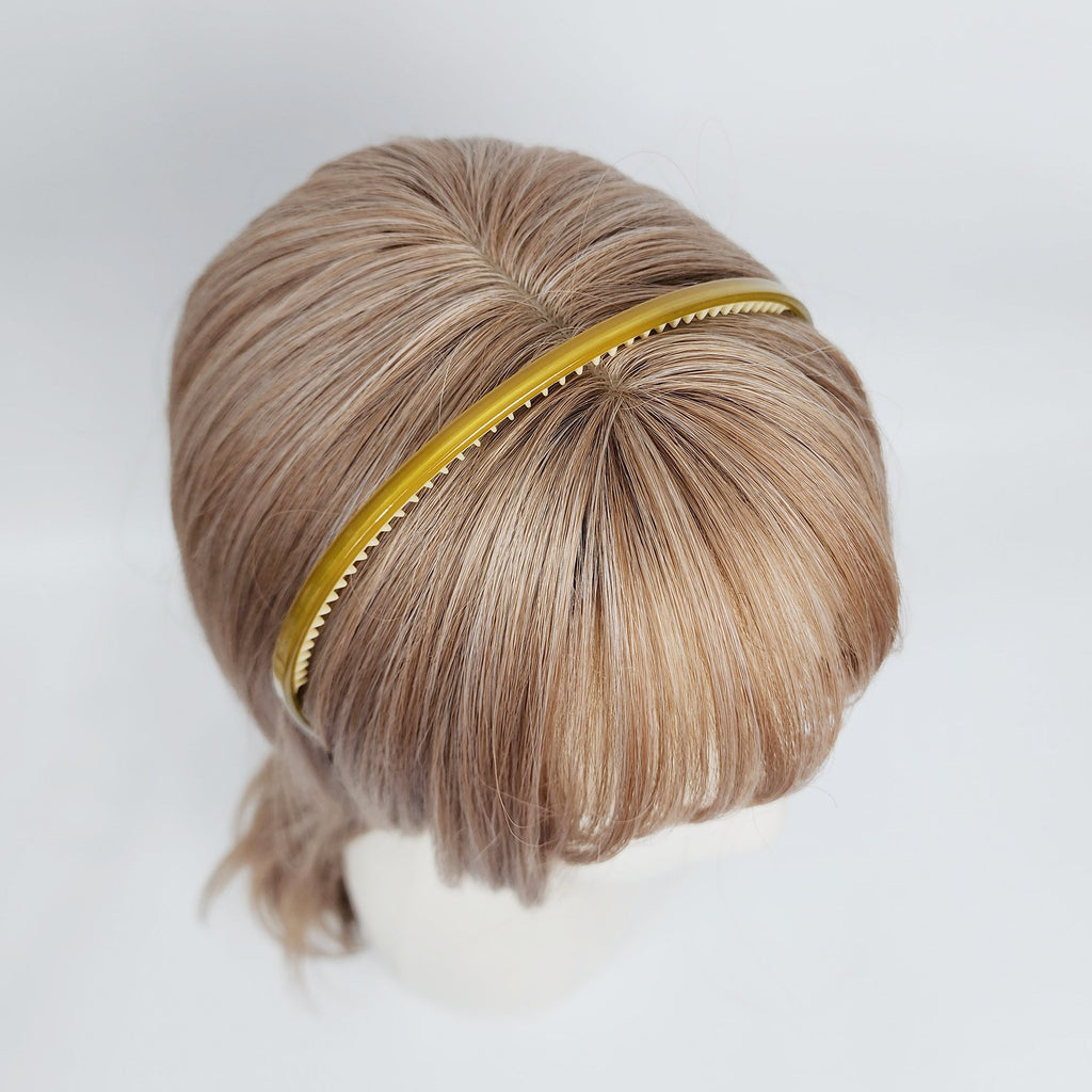 Leopard Inner Wire Very Thin Headband (0.2 Inch) / Simple Line Headband / Elegant Hair Accessories for Woman / Alice Headband