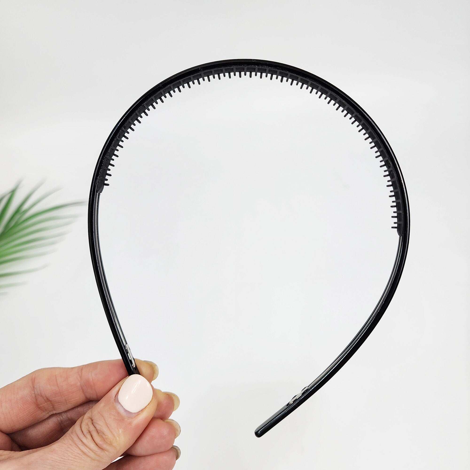 Leopard Inner Wire Very Thin Headband (0.2 Inch) / Simple Line Headband / Elegant Hair Accessories for Woman / Alice Headband