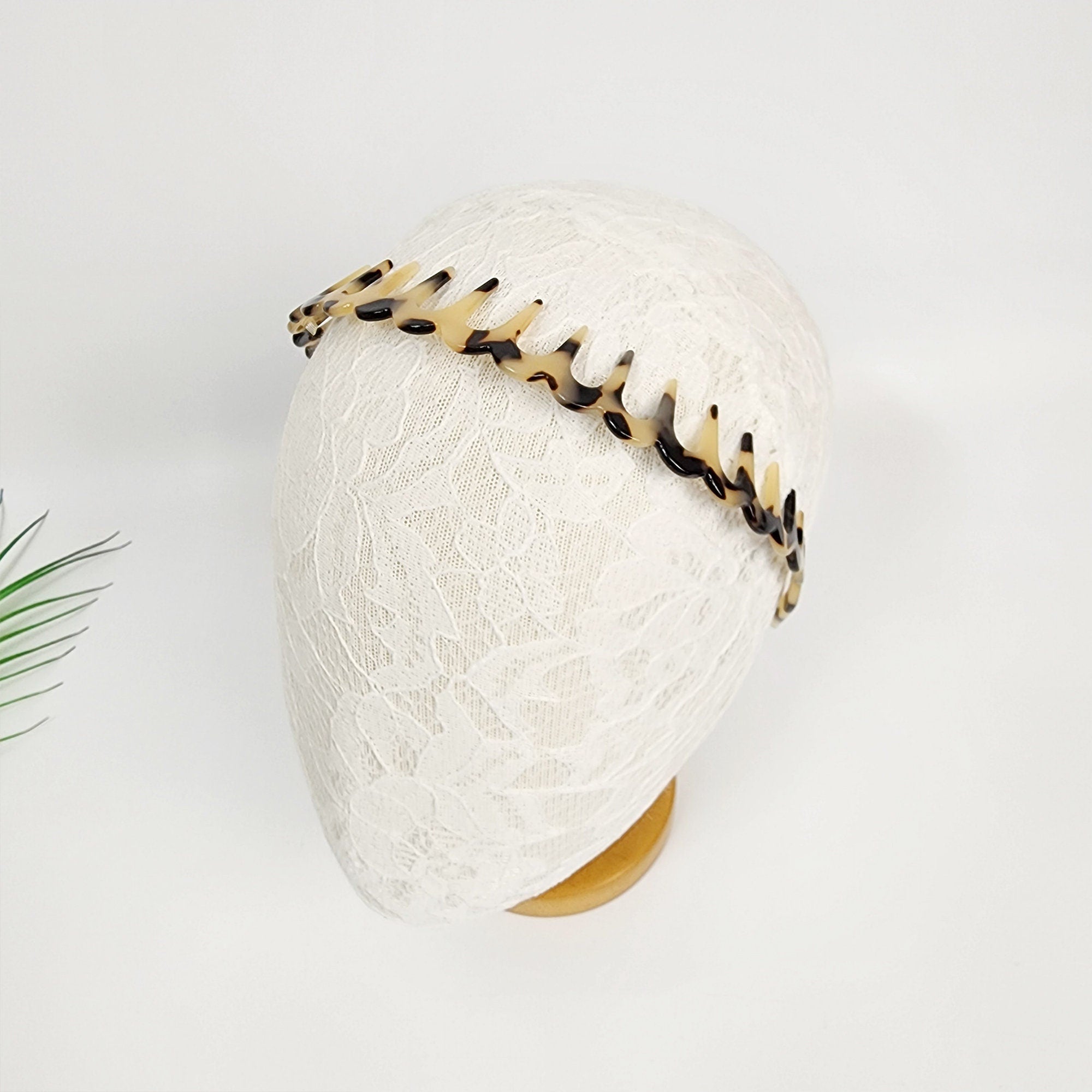 Fashionable Leopard Print Full Coverage Hair Comb Facial Wash Headband / Hair Accessories for Woman / Alice Headband