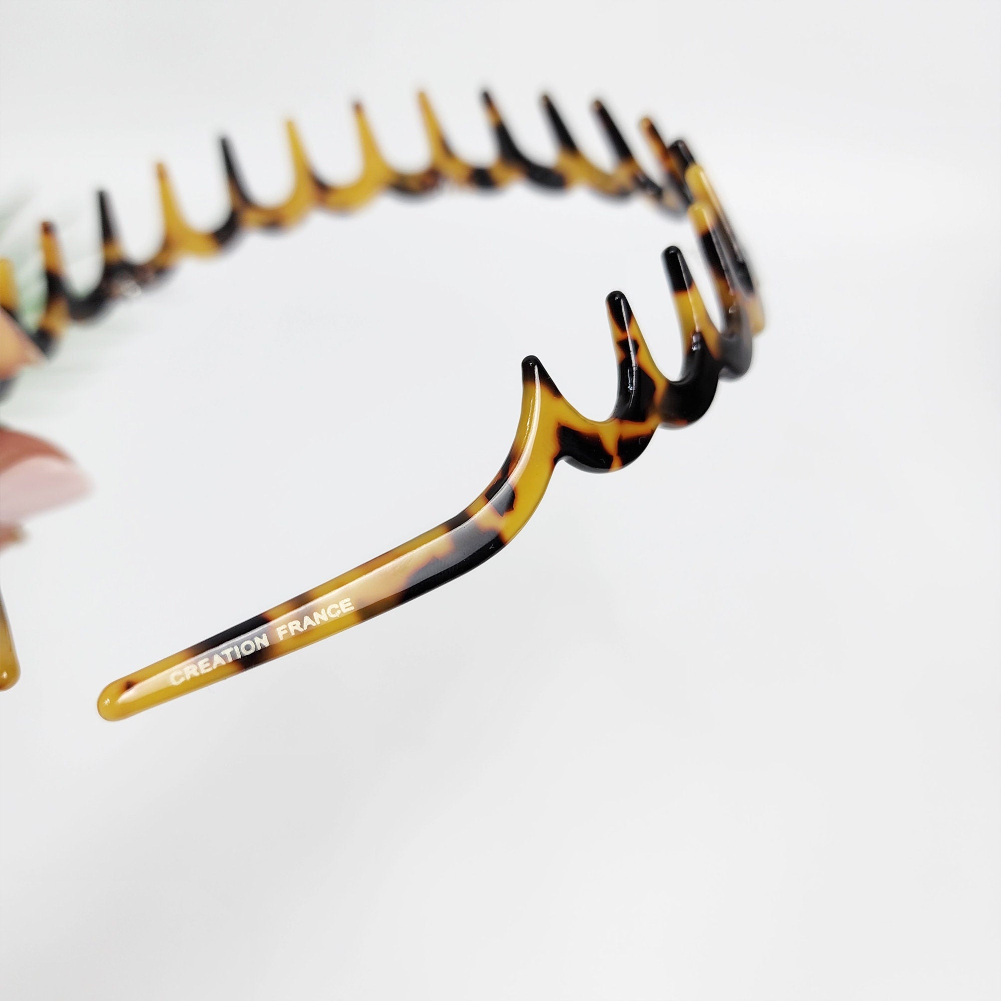 Fashionable Leopard Print Full Coverage Hair Comb Facial Wash Headband / Hair Accessories for Woman / Alice Headband