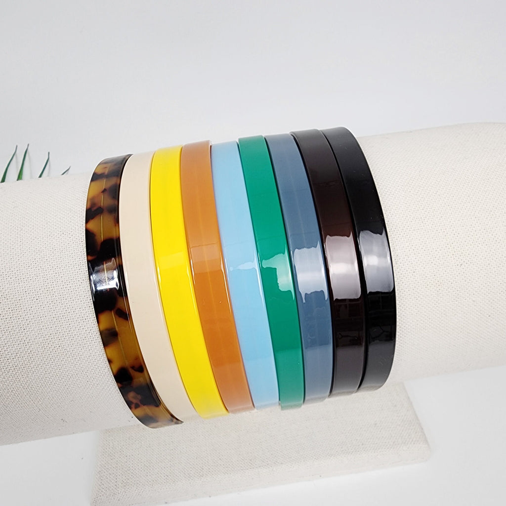 Leopard Wire Hold Daily Thin Headband (0.5 Inch) / Simple Line Headband / Elegant Hair Accessories for Woman / Alice Headband