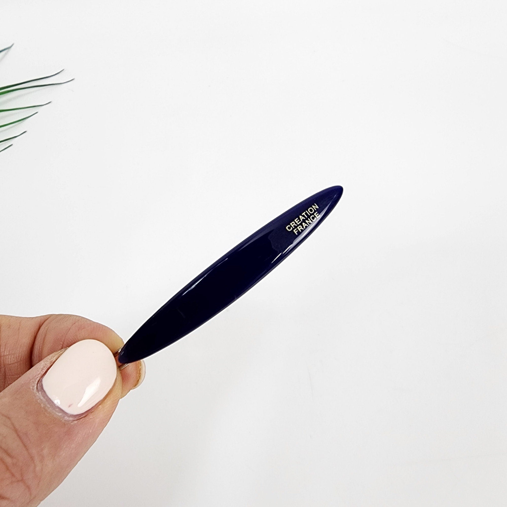 Pure Color Mini Slim Oval Snap Clip Bobby Pin (2.4 Inch) / Vintage French Hair Pin / Hair Accessory for Woman / Bow Barrette for Thin Hair